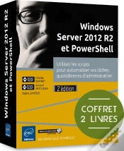 Capa do artigo Windows Server 2012 R2 Et Powershell - Coffret De 2 Livres - Utilisez Les Scripts Pour Automatiser V