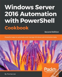 Capa do artigo Windows Server 2016 Automation With Powershell Cookbook -