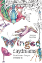Winged Daydreams: Hand Drawn Designs To Colour In - Preview