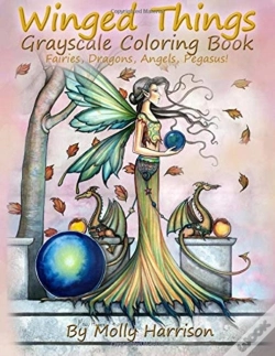 Capa do artigo Winged Things - A Grayscale Coloring Book For Adults