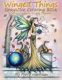 Winged Things - A Grayscale Coloring Book For Adults - Preview