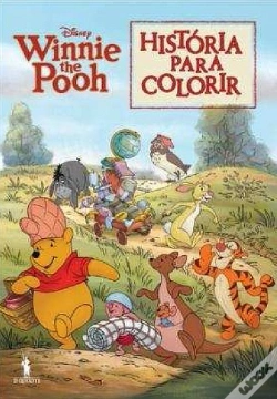 Capa do artigo Winnie the Pooh - História para Colorir