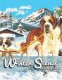 Winter Scenes Coloring Book - Preview