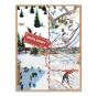 Winter Whimsy Deluxe Notecard Collection - Preview