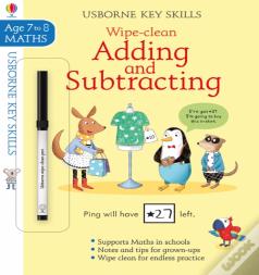 Wipe-Clean Adding And Subtracting 7-8