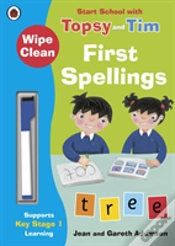 Capa do artigo Wipe-Clean First Spellings: Start School With Topsy And Tim