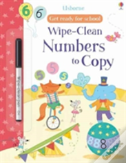Wipe-Clean Numbers To Copy