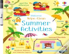 Wipe-Clean Summer Activities