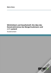 Capa do artigo Wirklichkeit Und Gesellschaft