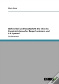Capa do artigo Wirklichkeit Und Gesellschaft