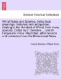 Wirral Notes And Queries, Being Local Gl - Preview