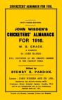 Wisden Cricketers' Almanack 1916 - Preview