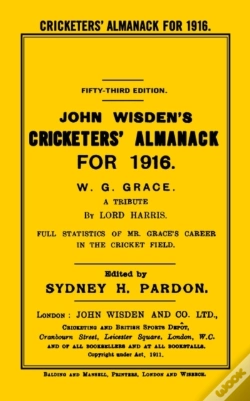 Capa do artigo Wisden Cricketers' Almanack 1916
