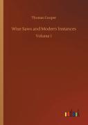 Wise Saws And Modern Instances