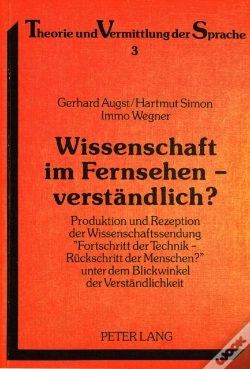 Capa do artigo Wissenschaft Im Fernsehen - Verstaendlich?