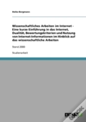 Capa do artigo Wissenschaftliches Arbeiten Im Internet