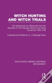 Capa do artigo Witch Hunting And Witch Trials (Rle Witchcraft)