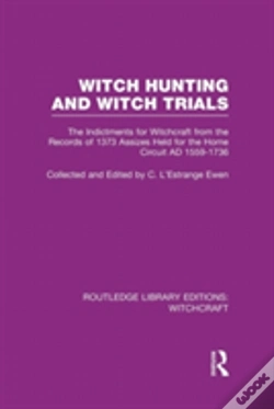 Capa do artigo Witch Hunting And Witch Trials (Rle Witchcraft)
