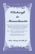 Witchcraft In Massachusetts