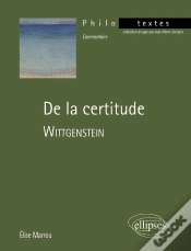 Capa do artigo Wittgenstein, De La Certitude