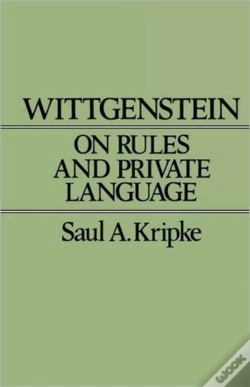 Capa do artigo Wittgenstein On Rules And Private Language
