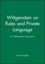 Wittgenstein On Rules And Private Language - Preview
