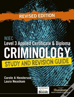 Capa do artigo Wjec Level 3 Applied Certificate & Diploma Criminology: Study And Revision Guide - Revised Edition