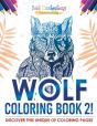 Wolf Coloring Book 2! Discover This Unique Of Coloring Pages - Preview