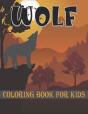 Wolf Coloring Book For Kids - Preview