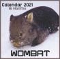 Wombat Calendar 2021 16 Months - Preview