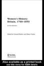 Women'S History, Britain 1700-1850 - Preview