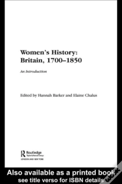 Capa do artigo Women'S History, Britain 1700-1850