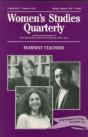 Women'S Studies Quarterly (94:1-2) - Preview