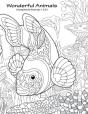 Wonderful Animals Coloring Book For Grown-Ups 1, 2 & 3 - Preview