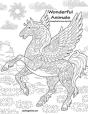 Wonderful Animals Coloring Book For Grown-Ups 3 & 4 - Preview