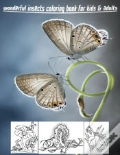 Capa do artigo Wonderful Insects Coloring Book For Kids & Adults