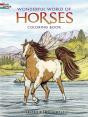 Wonderful World Of Horses Coloring Book - Preview