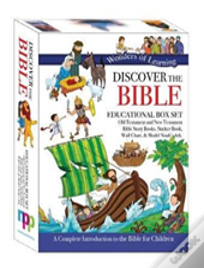 Wonders Of Learning Box Set - Old & New Testament Reference Books, Sticker Book, Colouring Wall Chart And Model Ark Kit