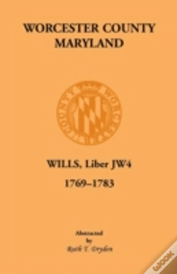 Capa do artigo Worcester Will Books, Liber Jw4. 1769-1783