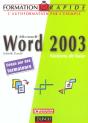 Word 2003 ; Notions Base - Preview
