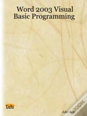 Capa do artigo Word 2003 Visual Basic Programming