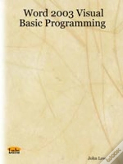 Capa do artigo Word 2003 Visual Basic Programming