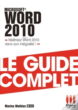 Capa do artigo Word 2010 ; Le Guide Complet