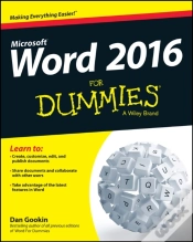 Capa do artigo Word 2016 For Dummies