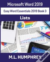 Word 2019 Lists