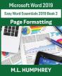 Word 2019 Page Formatting - Preview
