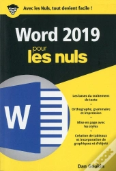 Word 2019 Poche Pour Les Nuls