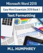 Word 2019 Text Formatting - Preview