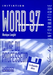 Capa do artigo Word 97 Initiation Prof + Disq 99