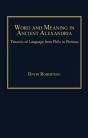 Word And Meaning In Ancient Alexandria - Preview
